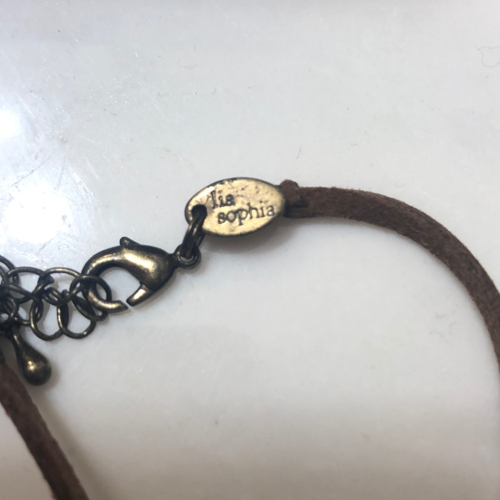 Lia Sophia Cross Necklace - Picture 3 of 3